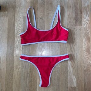 Zaful red bikini